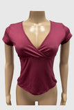 V-Neck Wrap T-Shirt