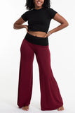Wide-Leg Casual Pants