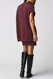 Knit Skirt and Sleeveless Sweater Set