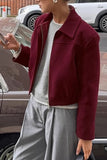 Zip-Front Cropped Jacket