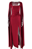Elegant Cape Evening Dress