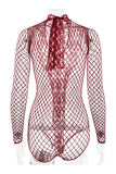 Elegant Cutout Lace Bodysuit