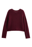 Textured Button-Front Cardigan