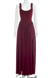 Elegant Evening Gown with Dramatic Slits