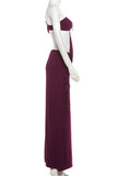 Dramatic Halter Evening Dress