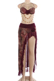 Stylish Two-Piece Skirt Set