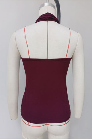 Keyhole Halter Top