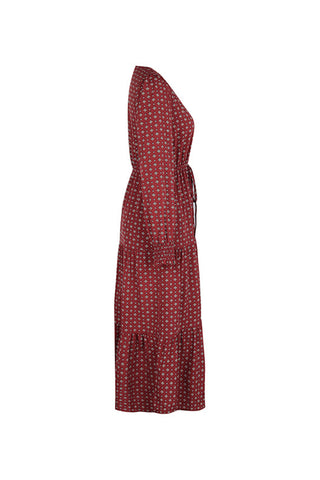 Button-Down Tiered Casual Dress