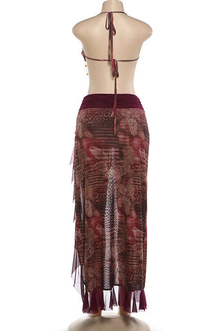 Stylish Two-Piece Skirt Set