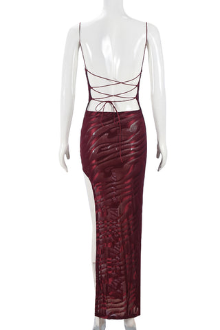 Elegant Asymmetric Evening Dress