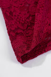 Off-Shoulder Lace Blouse