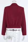 Zip-Front Cropped Jacket