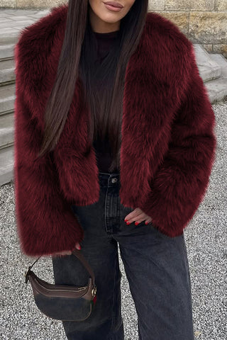Chic Faux Fur Jacket