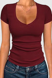 V-Neck Short-Sleeve T-Shirt