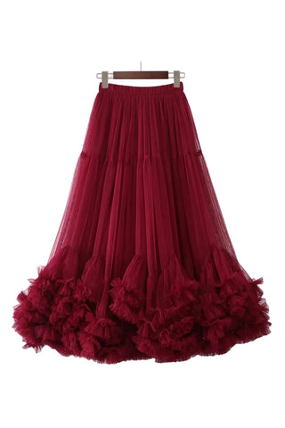Layered Tulle Skirt