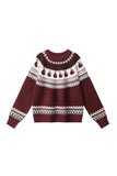 Nordic-Inspired Patterned Sweater