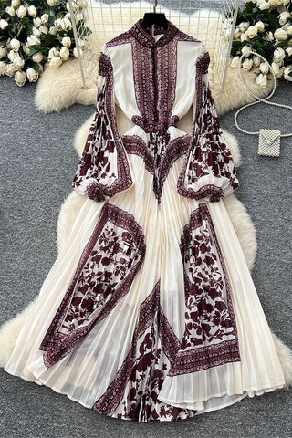 Floral Patterned Maxi Dress