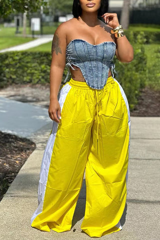 Stylish Wide-Leg Casual Pants