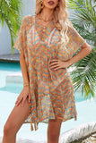Summer Vibrant Knit Cover-Up