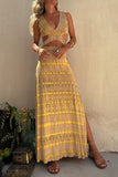 Cutout Maxi Casual Dress