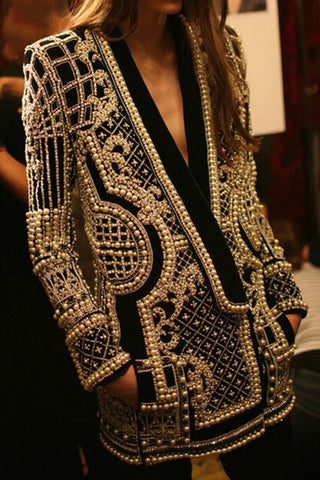 Embellished Statement Blazer