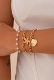 Charm Bracelet and Beaded Bracelet Set