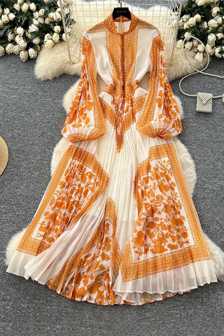 Floral Patterned Maxi Dress