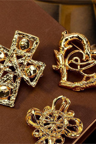 Elegant Heart Brooch