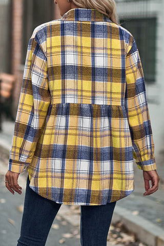 Casual Plaid Long Sleeve Shirt
