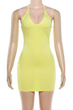 Racerback Bodycon Casual Dress