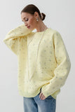 Floral Patterned Cozy Sweater