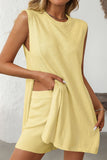 Sleeveless Lounge Set