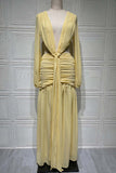 Elegant Cutout Evening Gown