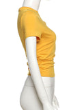 Asymmetric Cut-Out Tee