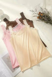 Lace Trim Tank Top