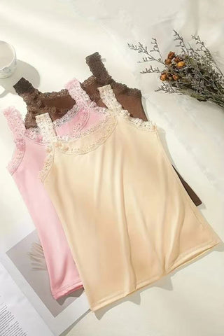 Lace Trim Tank Top