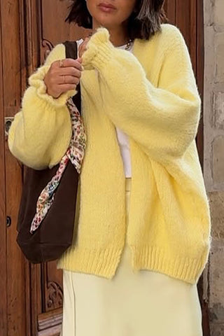 Classic Open-Front Cardigan