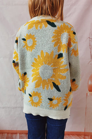 Sunflower Knit Sweater