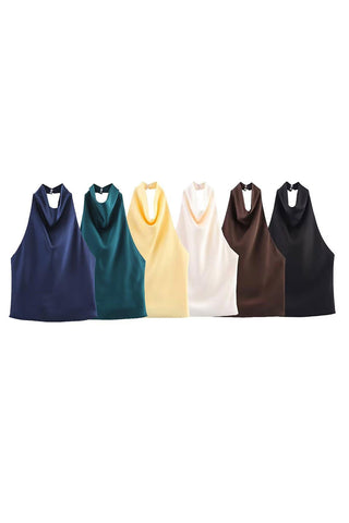 Elegant High-Neck Top