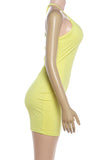 Racerback Bodycon Casual Dress