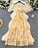 Floral Sleeveless Maxi Dress