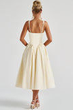Gingham Sundress with Square Neckline
