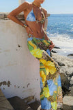 Floral Two-Piece Swimwear Set