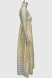 Striped and Polka Dot Maxi Dress