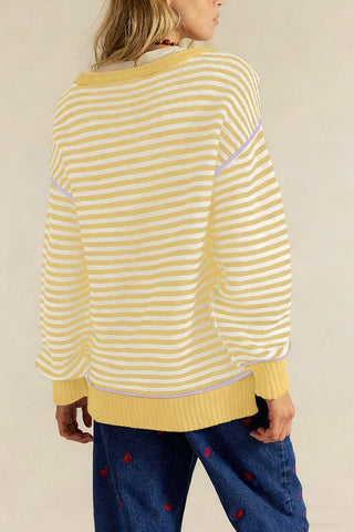 Striped Oversized Sweater