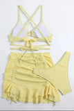 Stylish Strappy Bikini Set
