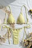 Elegant Textured Bikini Set