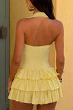 Layered Halter Sundress