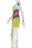 One-Shoulder Casual Dress