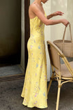 Floral Spaghetti Strap Midi Dress